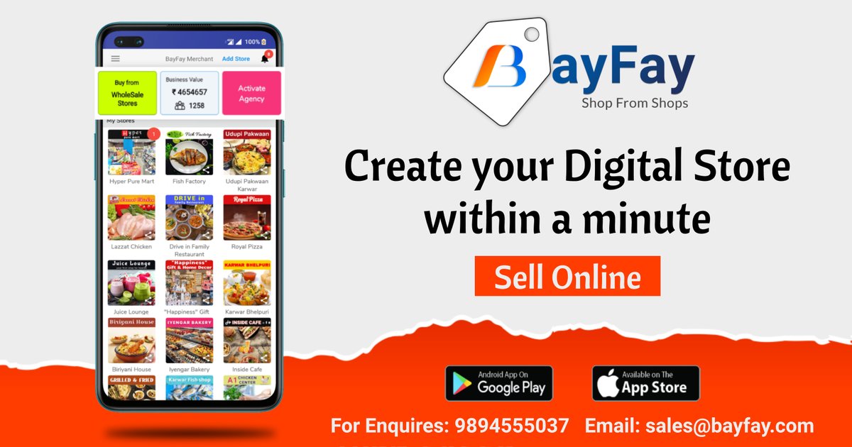 BayFay Mobile View